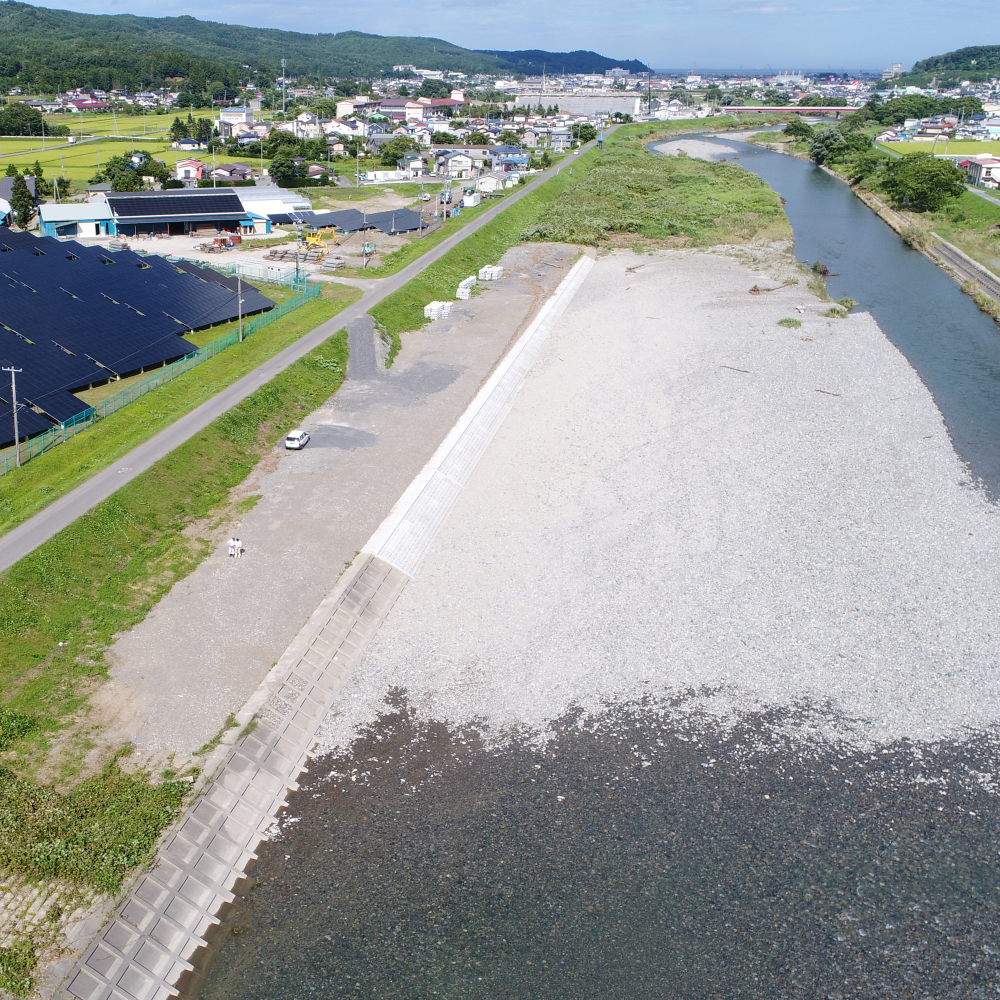 久慈川護岸